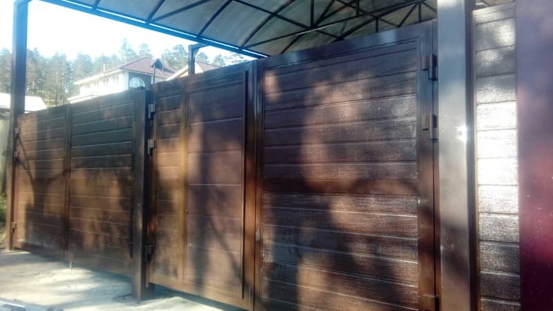 Уличные ворота DoorHan в Калининграде с установкой