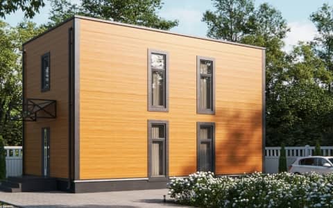 Быстровозводимый дом EFFECT 118